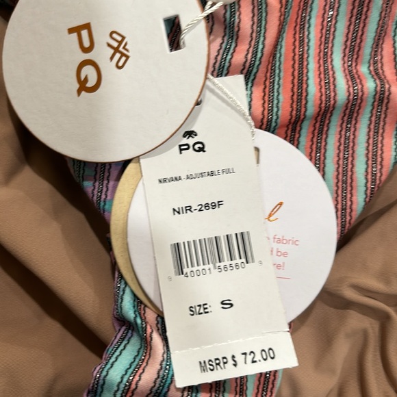 🆕 PQ Swim Nirvana Vivian Halter in multiple Colors 2 pieces - Picture 6 of 6